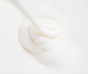 white cream