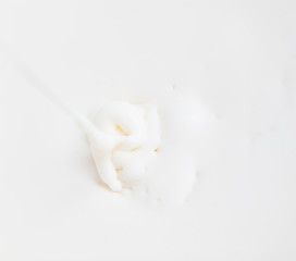 Fototapeta na wymiar white cream