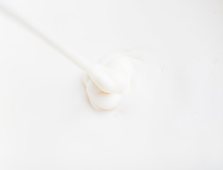 white cream