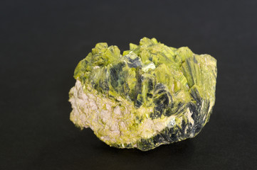 radioactive Autunite from Washington, USA. 4.8cm across.