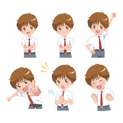 男の子　バリエーション