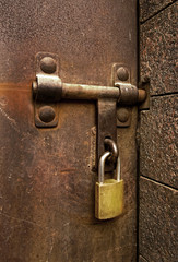 Lock, Bolt and Hasp