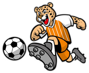 leopard football mascot
