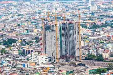 Naklejka premium Bangkok Cityscape
