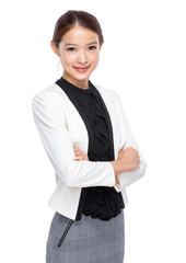 Asian young businesswoman