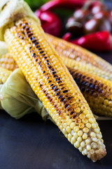 Grilled corn