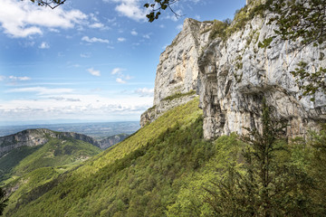 the passage of the alliance, park of Vercors,  France