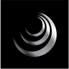 Metallic logo element © saicle