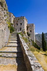 Fototapeta na wymiar Old fort in Klis, Croatia