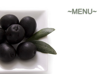 olives on background