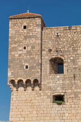 Fototapeta na wymiar Nehaj fortress near Senj town in Croatia