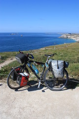 Obraz premium vélo de voyage