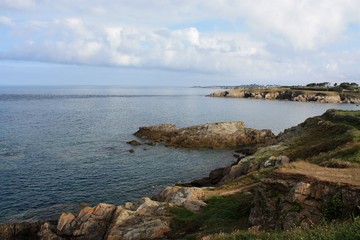 Fototapeta na wymiar plages de Finistère