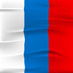 Obraz premium Russia Flag Indicates National Patriot And Countries