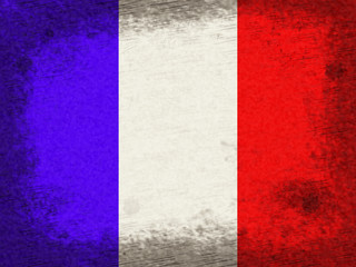 France Copyspace Indicates Waving Flag And Country