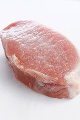 raw pork meat