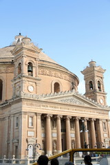 Fototapeta na wymiar Rotunda Santa Marija Assunta church, Mosta, Malta, Europe