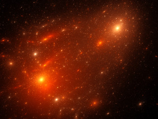 Orange nebula © sakkmesterke