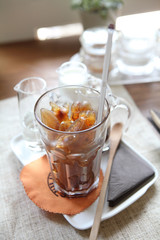 ice latte coffe