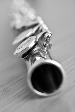 Fragment flute closeup