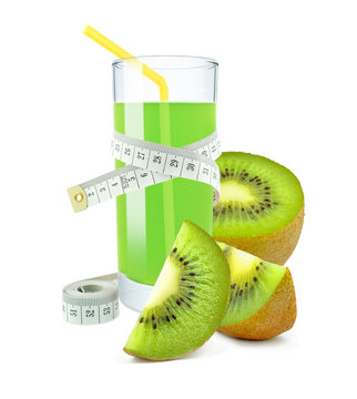 kiwi juice with meter