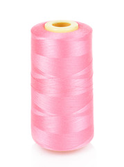 Skein of thread isolated on white