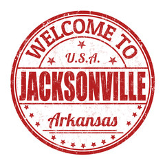 Welcome to Jacksonville stamp