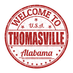 Welcome to Thomasville stamp