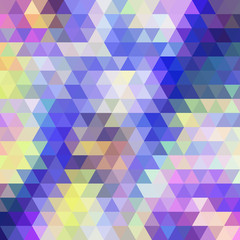 Obraz premium Multicolor Abstract Background Consisting of Triangles