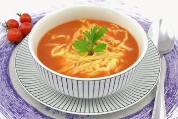 tomato soup with pasta