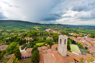 Fototapeta premium San Gimignano - Siena Tuscany Italy
