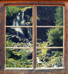 Fensterblick Natur