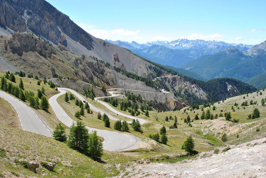 Lacets Col d'Izoard