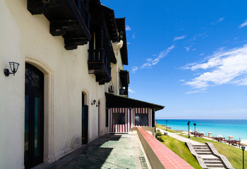 Kuba Restaurant Hotel mit Meeresblick
