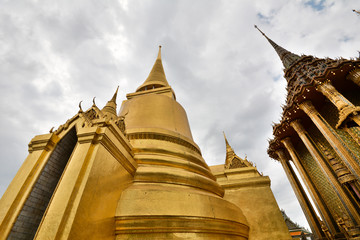 Fototapeta premium Top of Temple in Thailand 11