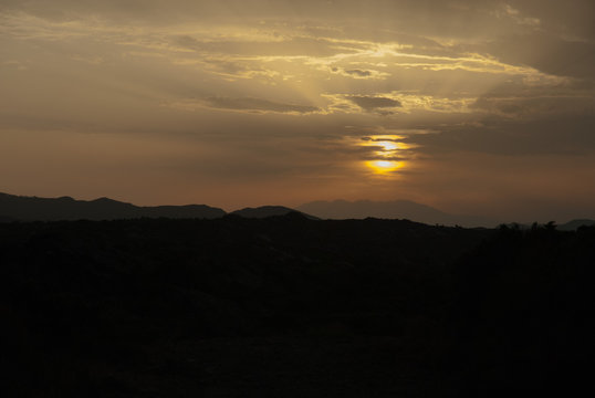 atardecer