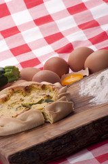 Torta salata alle zucchine