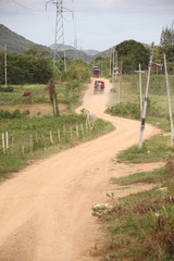 rural roads.