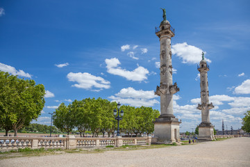 Obraz premium Bordeaux : place des Quinconces