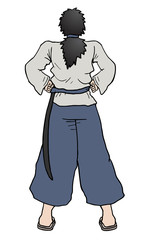 Samurai back