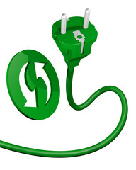 Green plug in