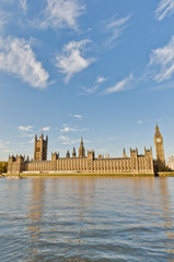 Obraz na płótnie Canvas Houses of Parliament at London, England