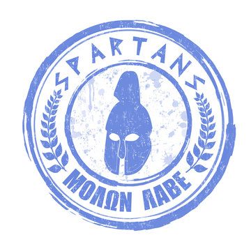 Spartans stamp