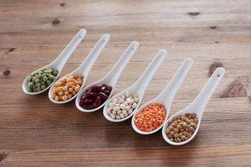 Bohnen, Erbsen und Linsen