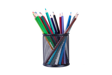 Colored Pencils in Pencil Case