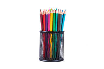 Colored Pencils in Pencil Case
