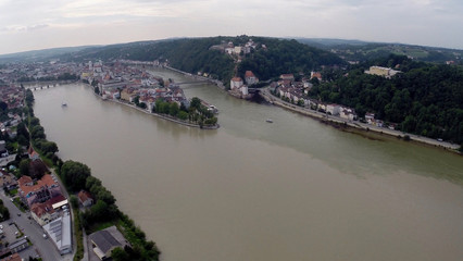 Passau - Drei Flüsse Eck