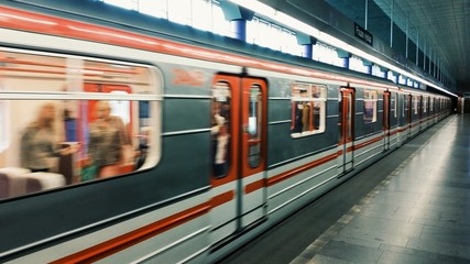 Fototapeta premium Metro