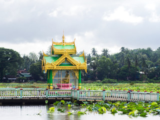 Buddhist shrine in Myeik, Myanmar