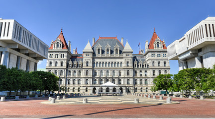 Obraz premium New York State Capitol Building, Albany